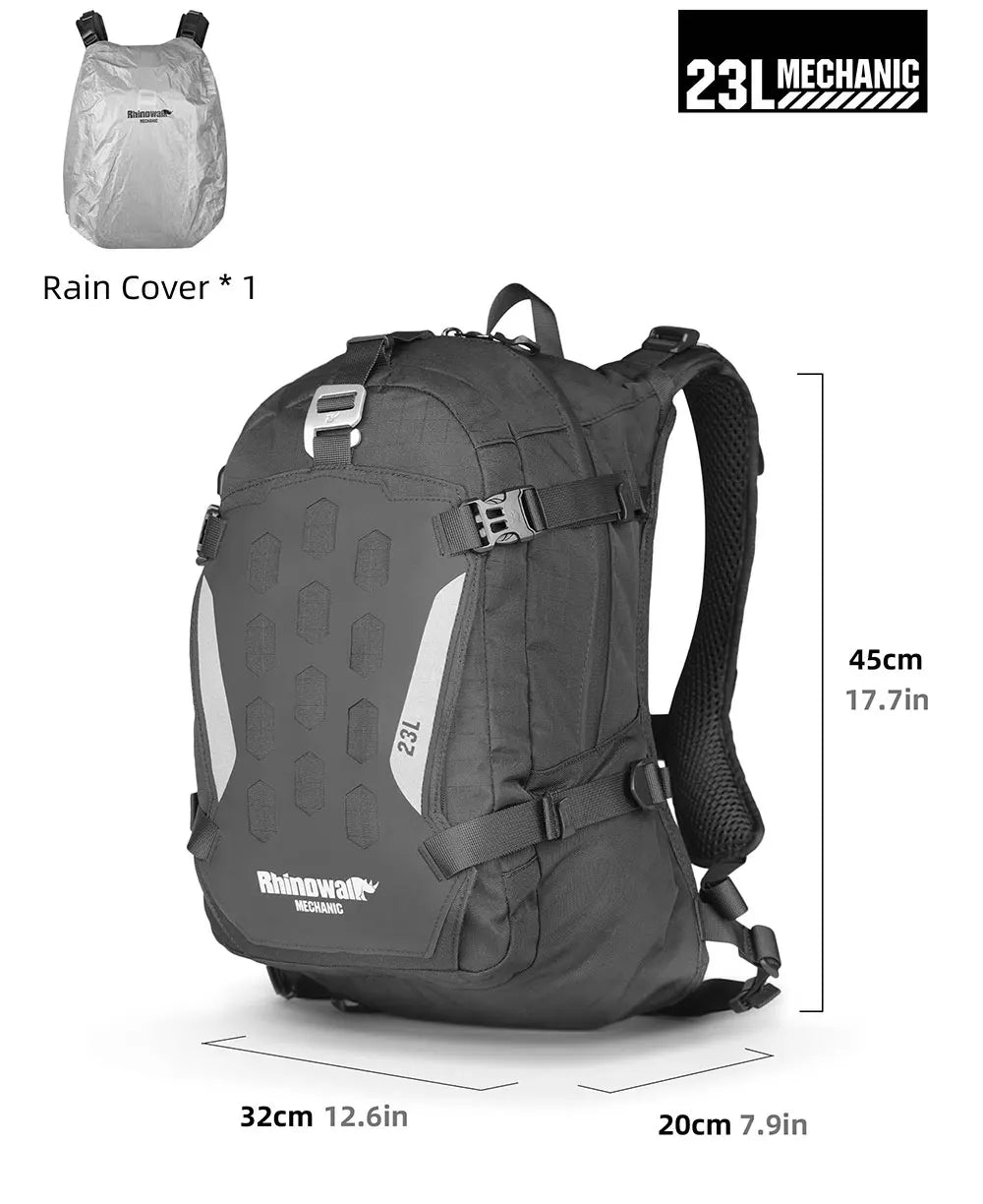 Rhinowalk 23L Waterproof Motorcycle Helmet Backpack - image 21