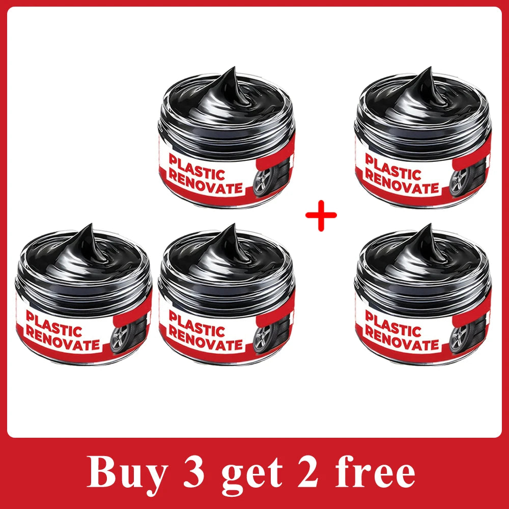 Car Interior Scratch Repair Paste for Black Plastic Dashboard Surfaces