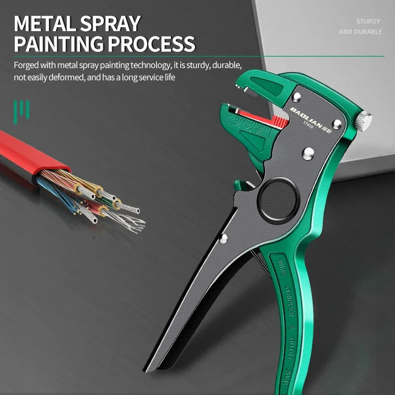 Multifunctional Duckbill Wire Stripper Automatic Wire Stripper Length Adjustable Flat Wire Cutter Wire Stripper For Electrician