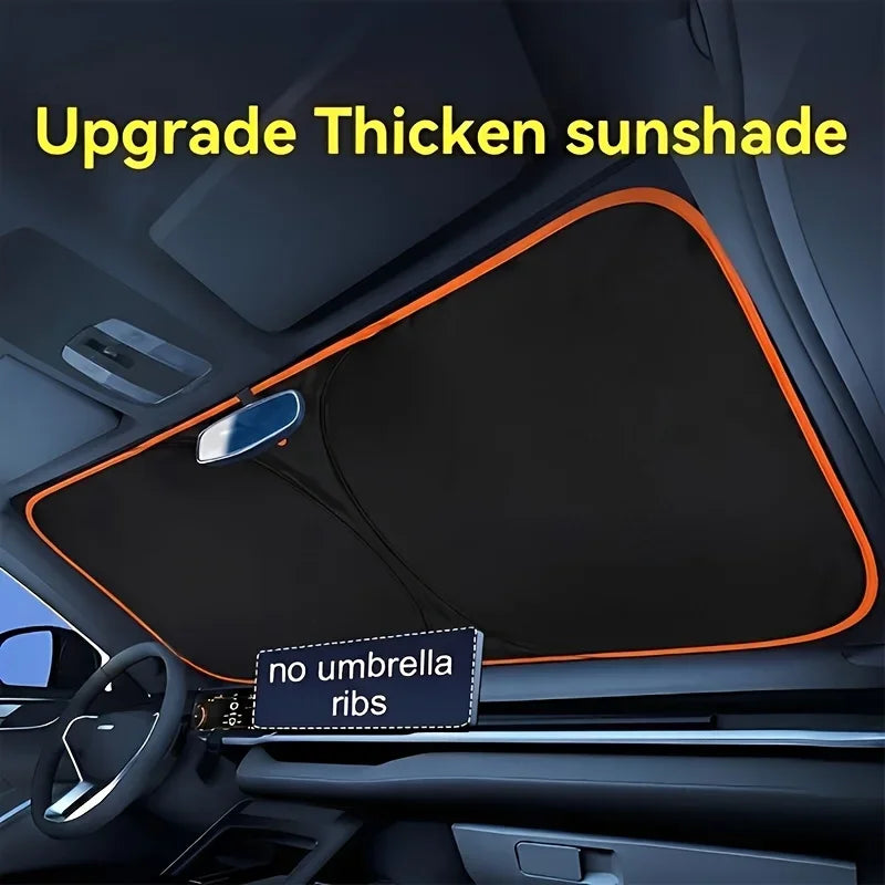 Foldable Front Windshield Sun Shade