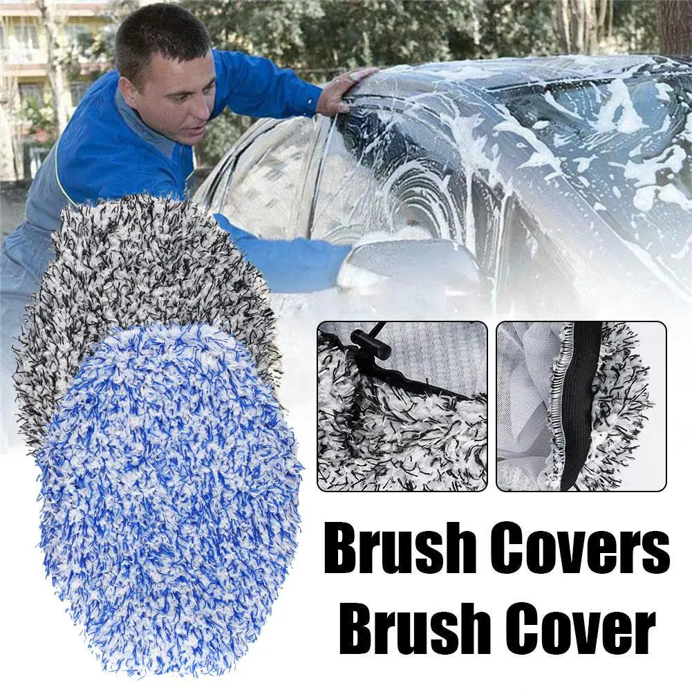 Washing Brush Cover Replacement Brush Cover Wholesale Long Handle Car Water Brush Cover Car Wash Brush Plush Cover