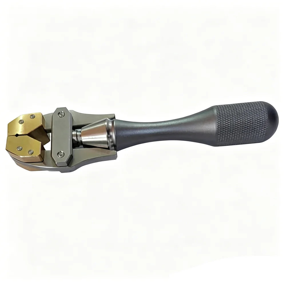 Hand Held Vise with Brass Jaws - Adjustable Clamp for Wire & Jewelry - image 12