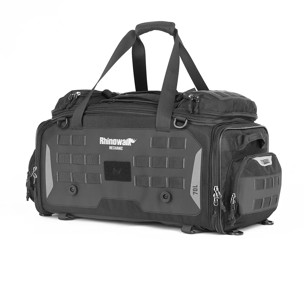 Rhinowalk 70L Magnetic Motorcycle Saddle Bag - image 29