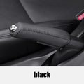 Car Artificial Leather Handbrake Cover Protective Sleeve Hand Brake Protection Car Interior Accessories