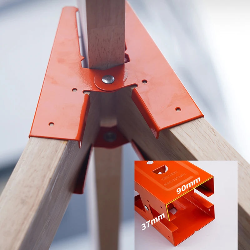2-Piece Metal Sawhorse Brackets – Workbench Builder