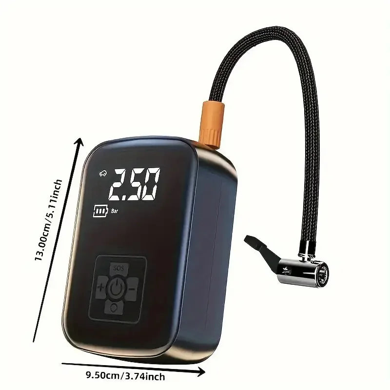 LEIBOO Wireless Tire Inflator Car Air Compressor with Digital Display - image 6