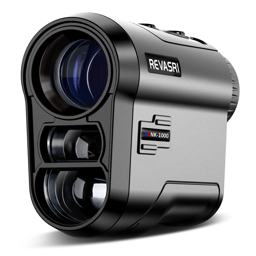 REVASRI 600/1000M Golf Laser Rangefinder with Slope Compensation Flag Lock Vibration Type-C Rechargeable for Golfing