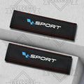 2-Pack Leather Seat Belt Shoulder Pads for Renault RS/GT - image 17