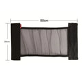 Elastic Trunk Storage Net with Hook-and-Loop Straps