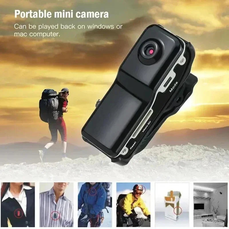 4K Mini DV Sports Action Camera - Portable Security Recorder