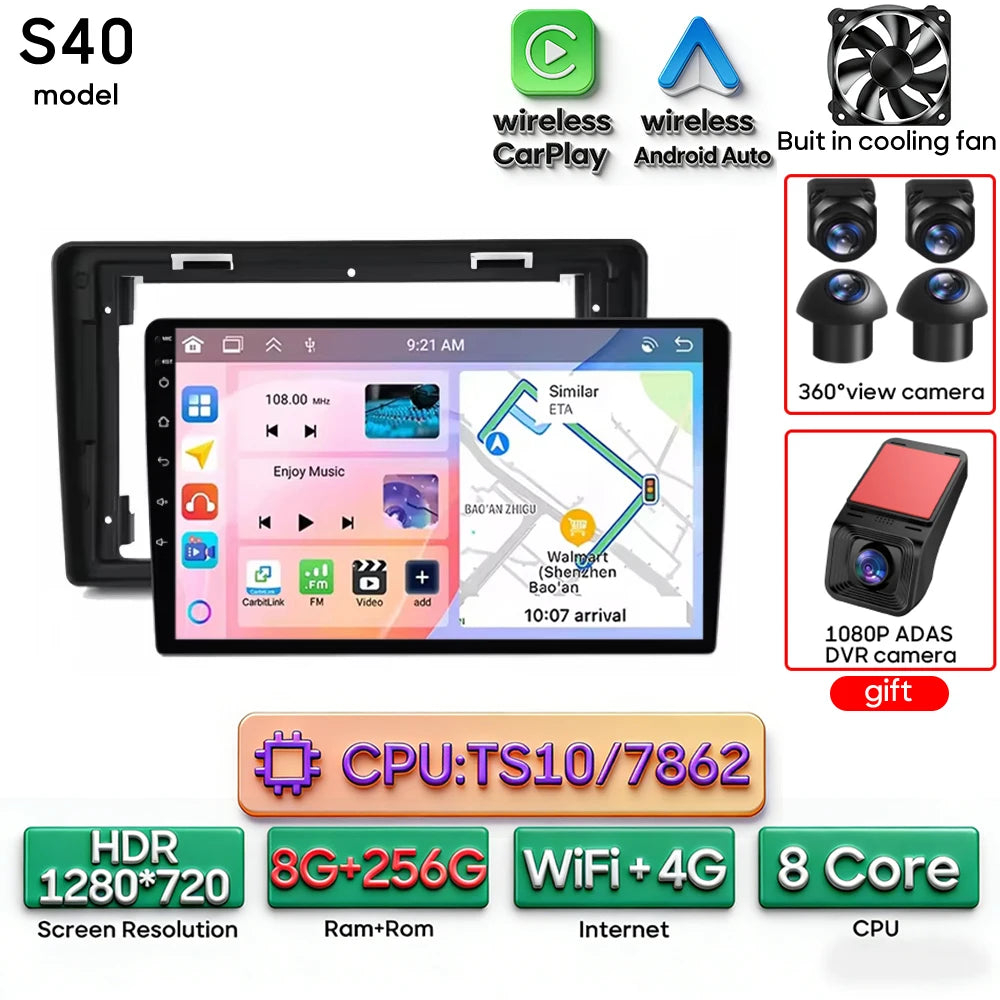 9-Inch Android 16 Car Multimedia Player GPS Peugeot Citroen - image 20