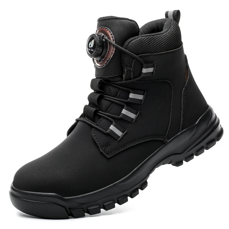 Waterproof Steel Toe Work Boots with Kevlar Insoles - image 28