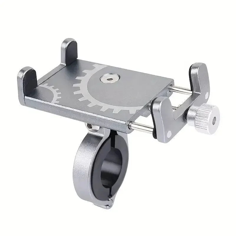 Metal Bicycle & Motorcycle Handlebar Phone Mount – Anti-Slip