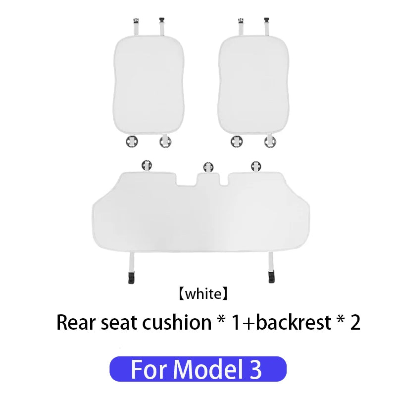 Ice Silk Seat Cushion for Tesla Model 3 and Model Y