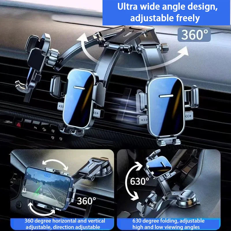 Universal Car Phone Mount for Dashboard & Windshield – GPS Holder - image 2