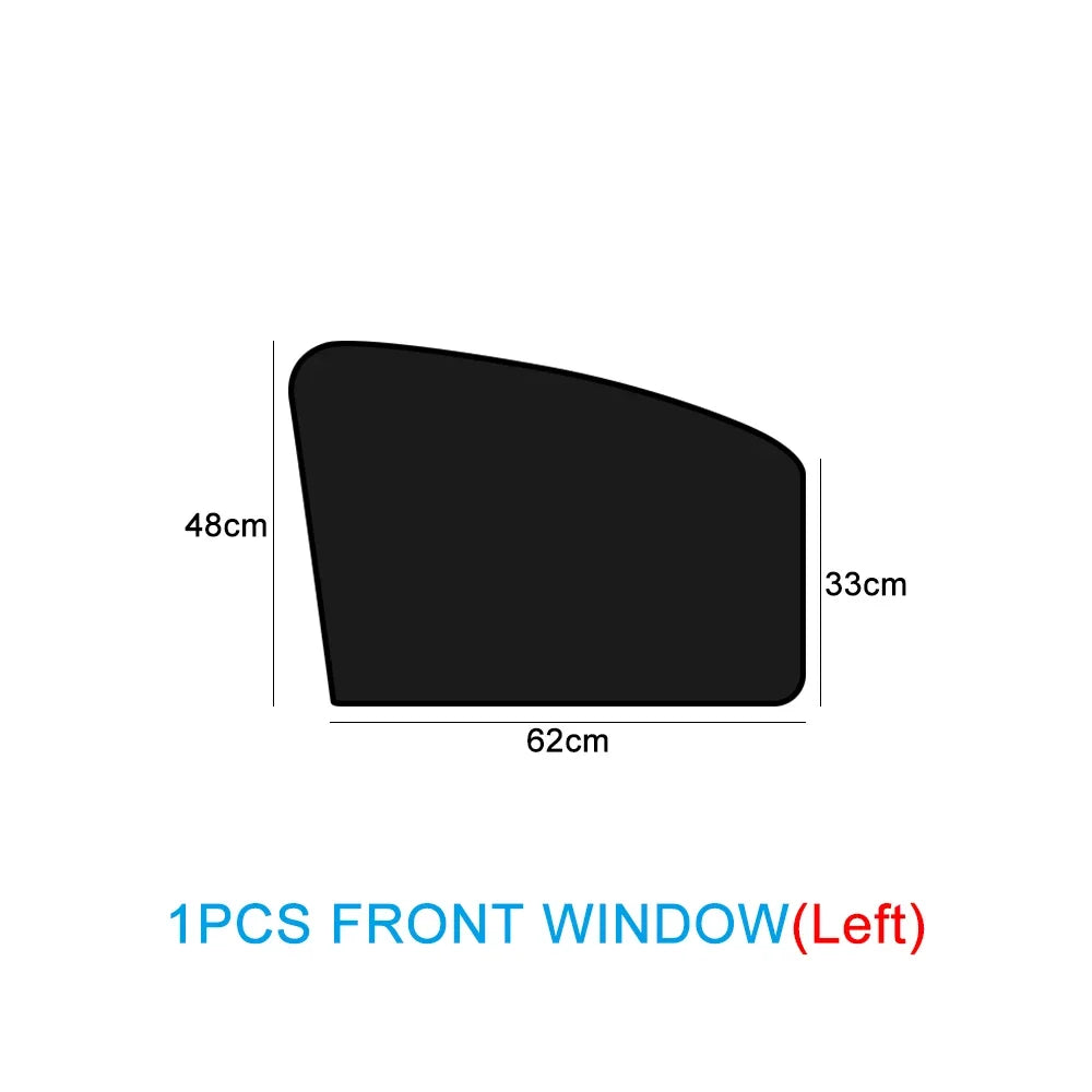 Magnetic Car Window Sun Shade Curtain - view 8