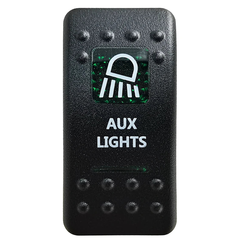 Green LED Rocker Switch - Waterproof 12V/24V Auto Marine - image 21