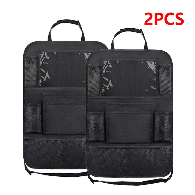 Car Backseat Organizer with Tablet Holder, 1 or 2 pcs