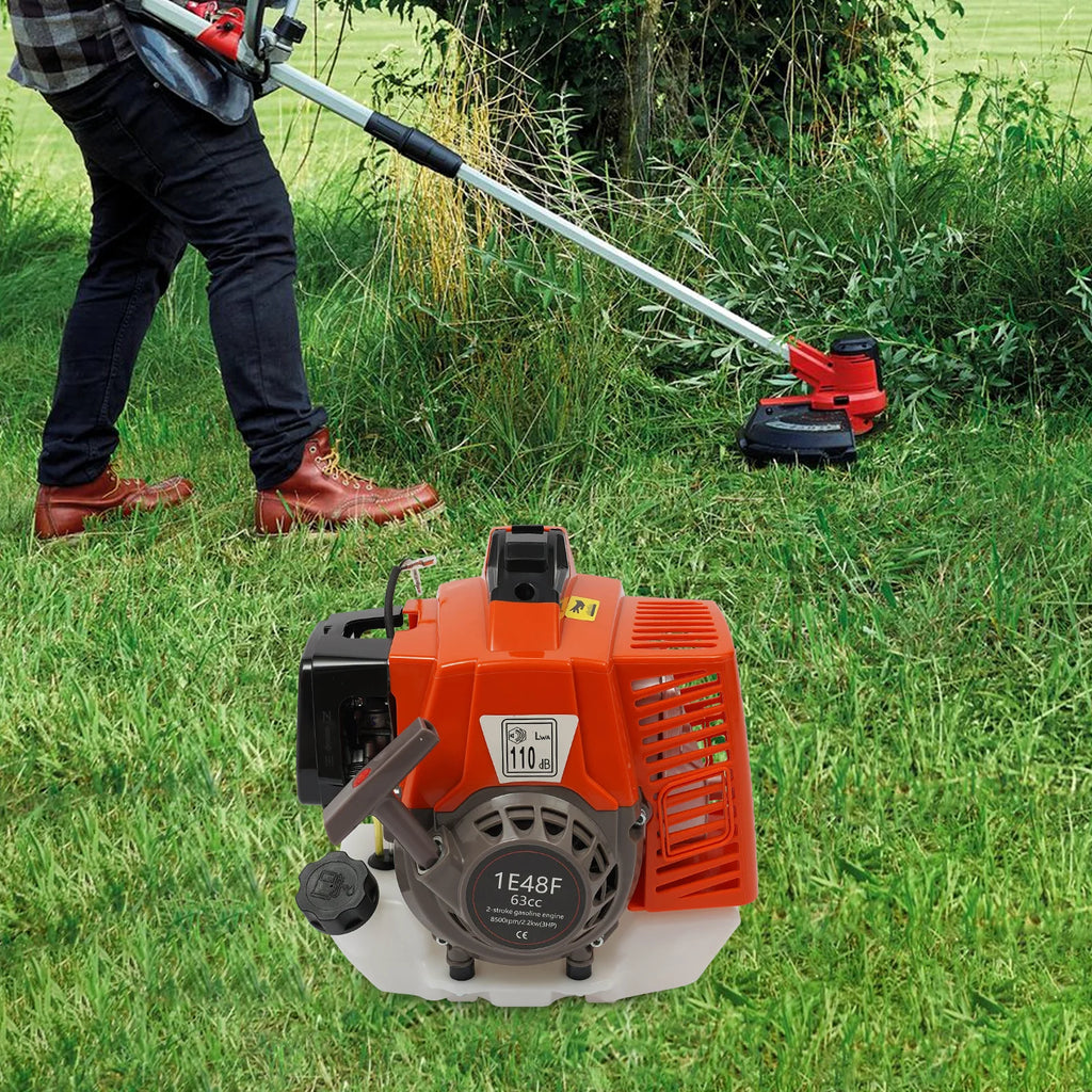 63cc 2-Stroke Gas Engine, 2.2 kW 8500 RPM for Tiller and Generator