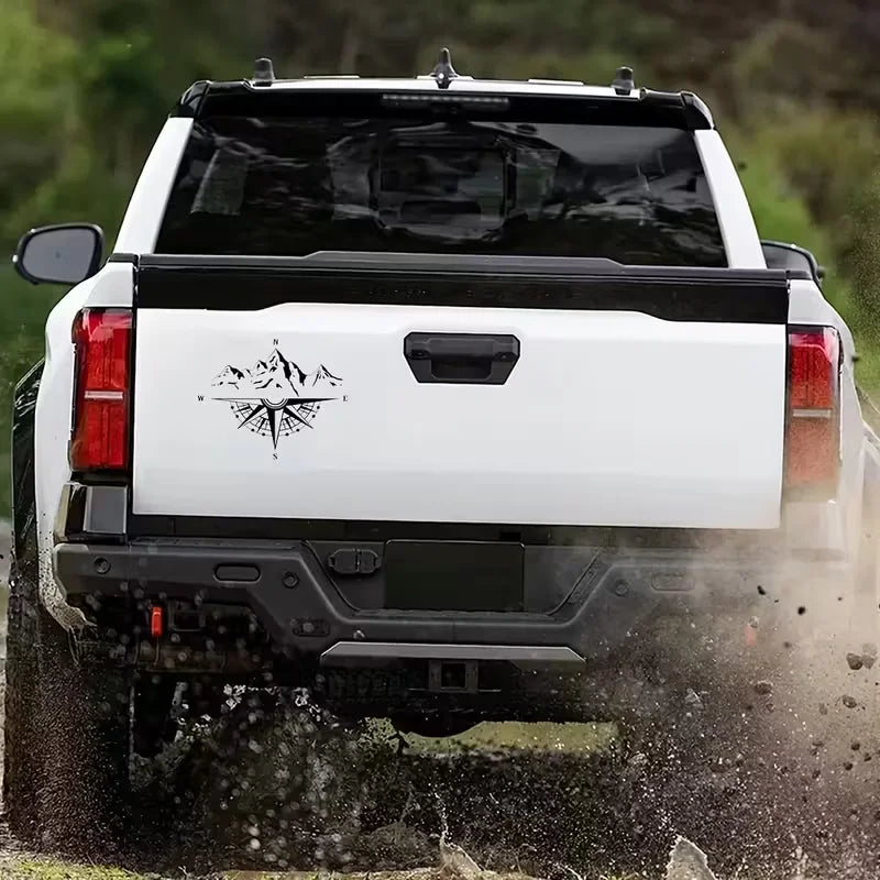 Adventure Compass Waterproof Stickers for RV, Camping and Cars - view 6