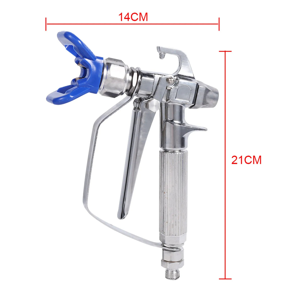 Paint Spray Gun New Stainless Steel High Pressure Airless Paint Spray Gun Car Body Coating Sprayer Machine