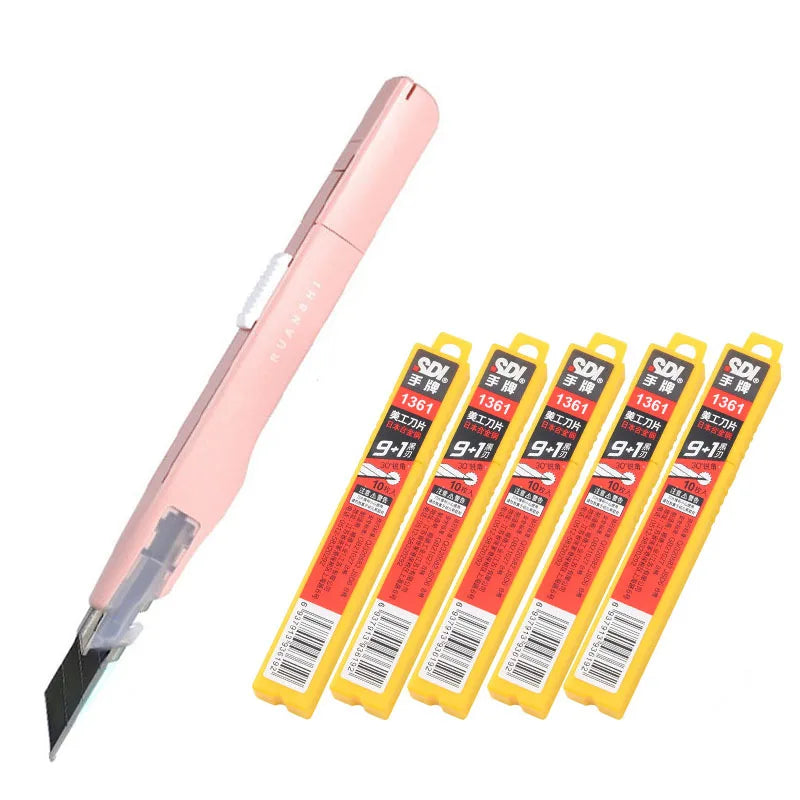 Retractable Utility Knife for Vinyl Wrap & Window Tint Cutting - image 9