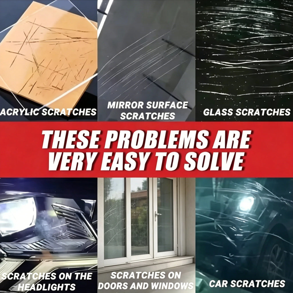 Car Glass Scratch Repair Polishing Powder for Window Surfaces