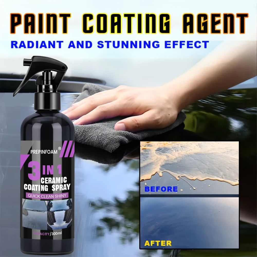 Nano Ceramic Coating Spray for Car Paint