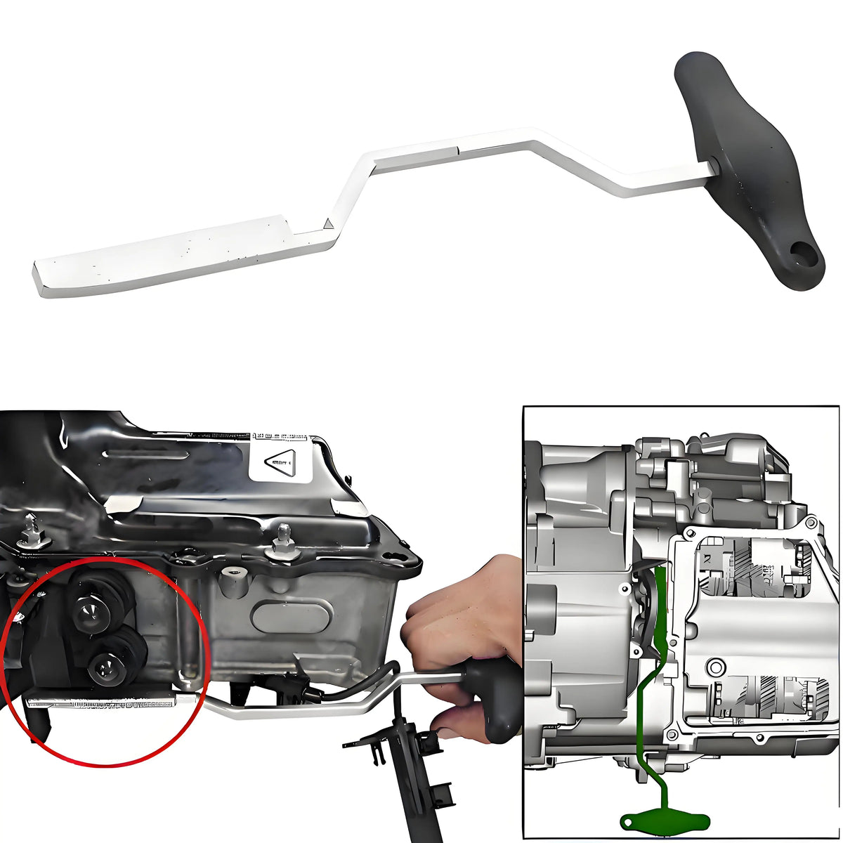 DQ200 0AM DSG Transmission Disassembly Tool Valve Body Install/Removal - image 5