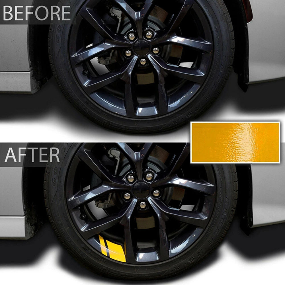 Reflective Car Rim Stickers - 6 Pack for Jeep & Dodge - image 8