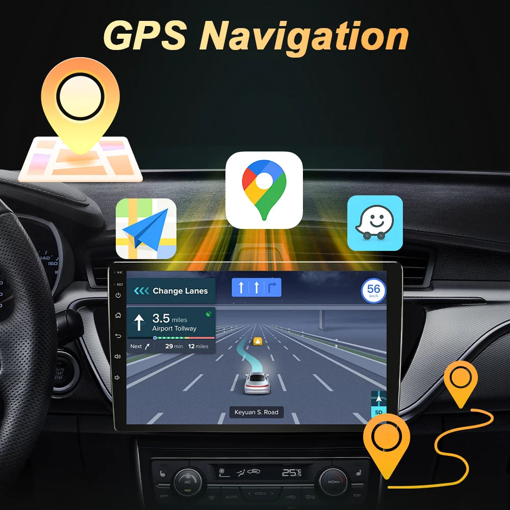 Android 16 9'' Car Radio for Audi A4/S4/RS4 2002-2009 CarPlay - image 4