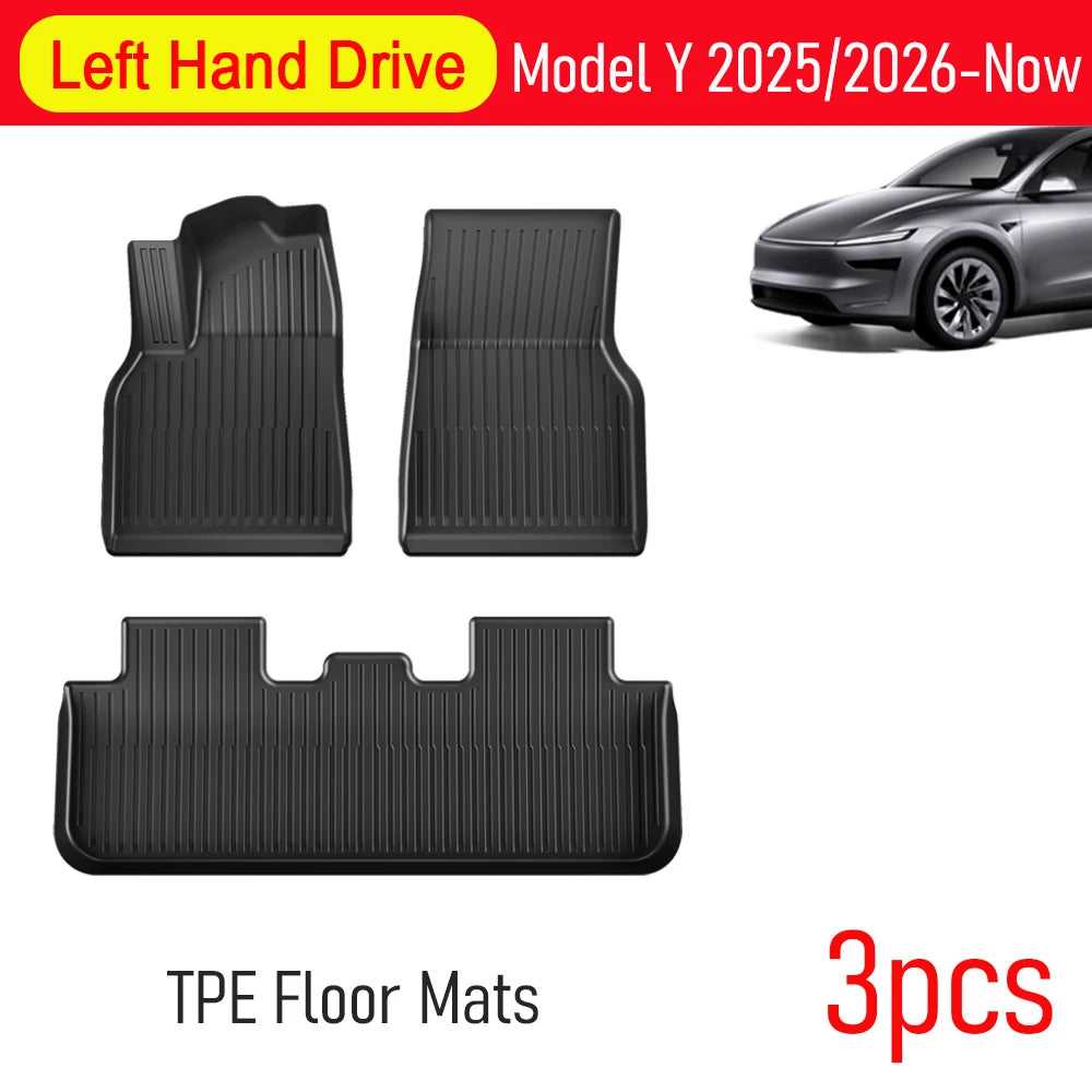 Tesla Model Y Juniper 2025-2026 TPE Floor Mats & Cargo Liner - image 10