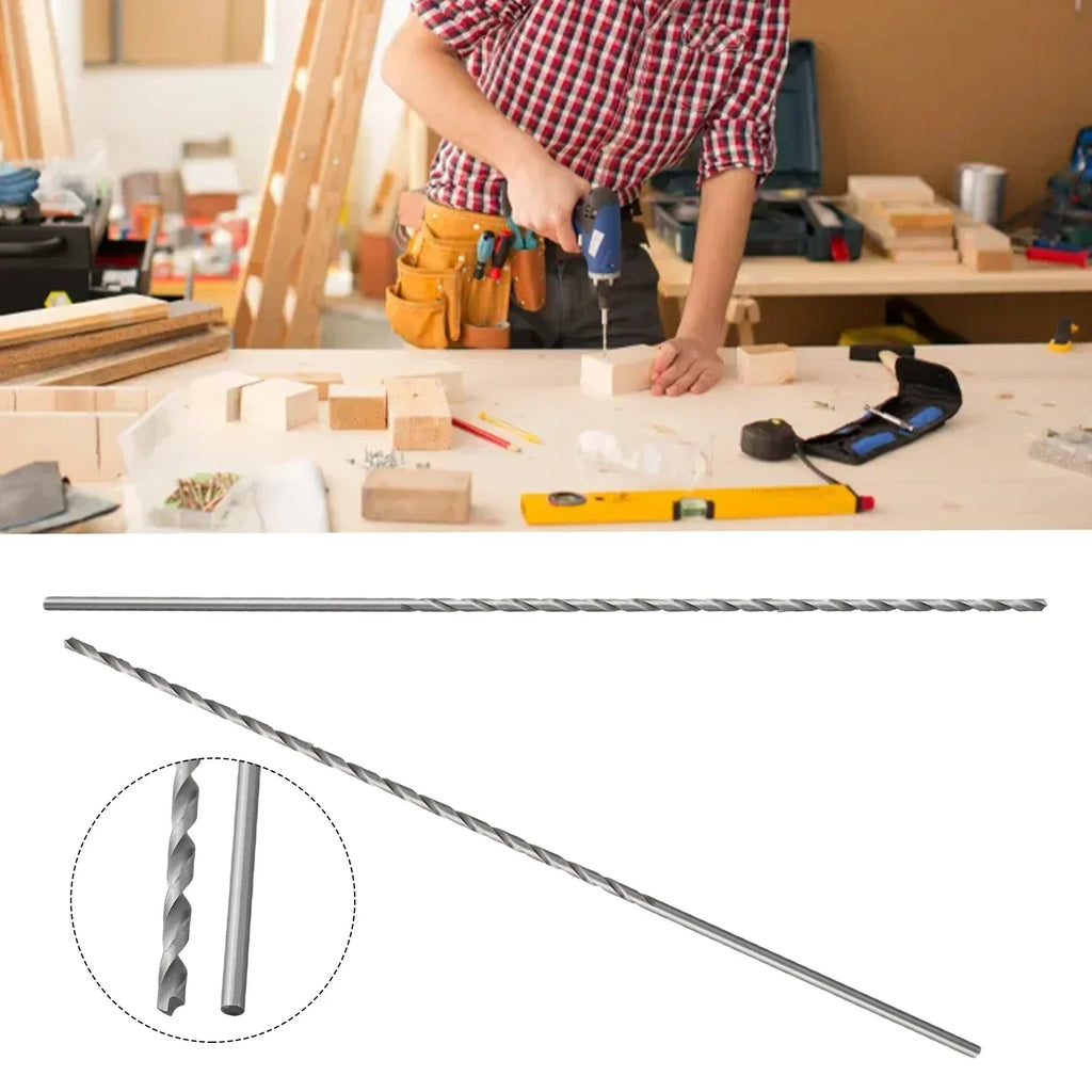 Extra Long HSS Straight Shank Drill Bit 2mm/3mm/4mm/5mm/6mm Drill For Wood, Aluminum, Plastic High Speed Steel(HSS) Drilling Set