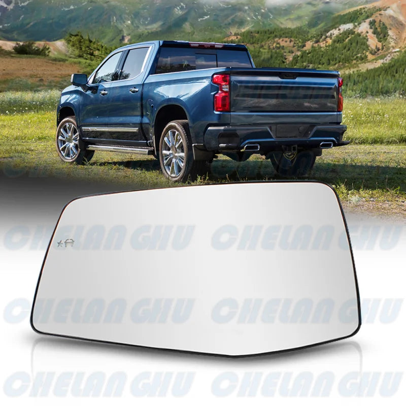Heated Left Side Blind Spot Mirror for 2019-2023 Chevy Silverado 1500