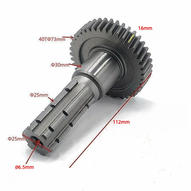 Built-In Reverse Gearbox Side Cover for GY6 125cc to 200cc Go-Karts - view 3