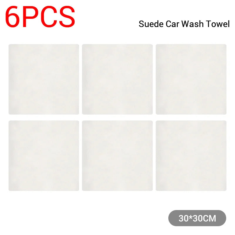 Absorbent Car Wash Drying Towel, 30x30cm or 30x55cm