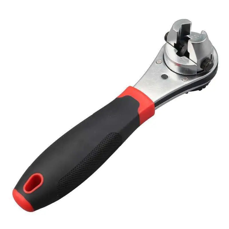 Multifunctional Ratchet Wrench Adjustable 6-22mm Screw Universal Adjustable Ratcheting Wrench Repair Hand Tools
