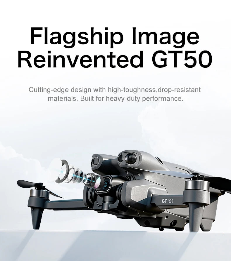 GT50 Drone 8K HD Camera 5G Brushless Motor FPV Foldable RC Quadcopter - image 10