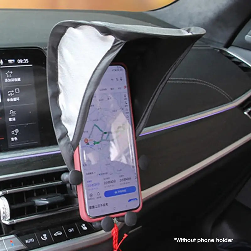 Universal Phone Sun Shade Umbrella for Car & Motorcycle - image 4