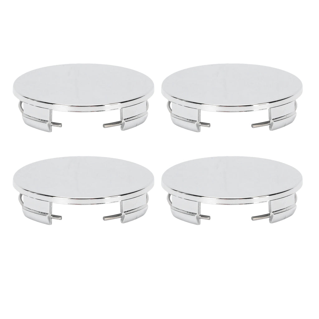 Universal 65mm Wheel Hub Caps Chrome Center Caps (4 Pack) - image 7