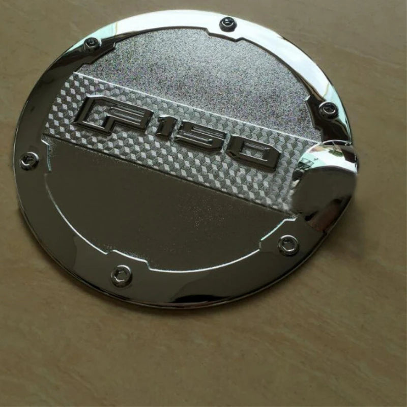 3D Chrome Fuel Tank Cap Cover for Ford F-150 (2015-2020)