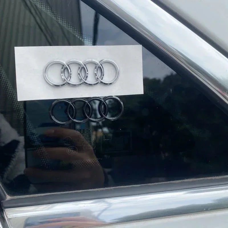 Steering Wheel Center Ring Sticker for A3 A4 A6 A7 A8 Q7 Q8 TT