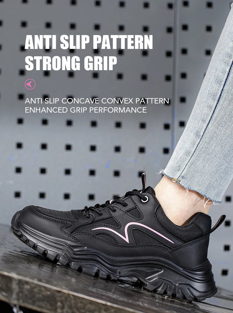 Women's Steel Toe Safety Sneakers, Puncture-Resistant - image 10