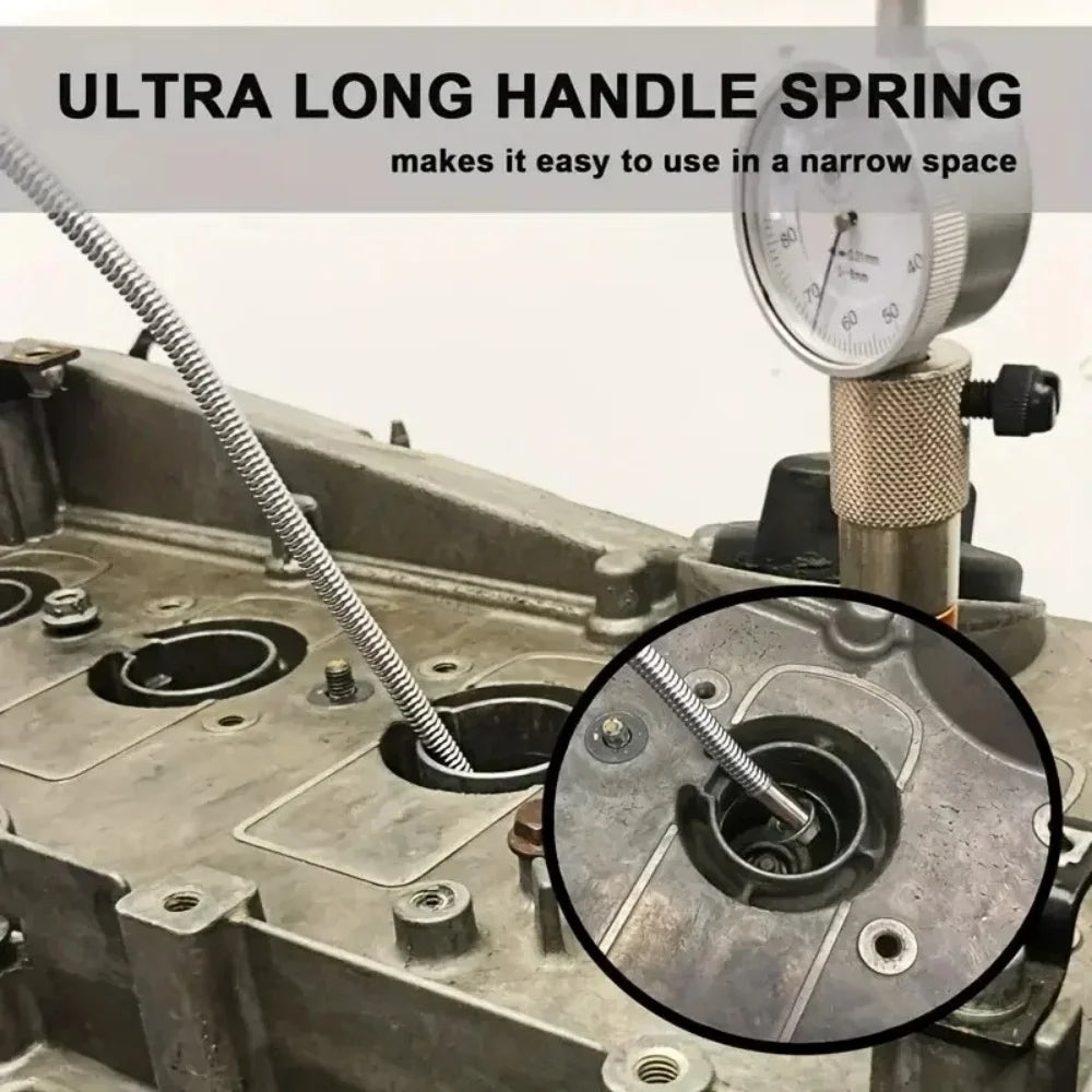 1Pc Magnetic Pickup Tool Flexible Bendable Snake Pickup Bendable Suction Bar for Locate Falling Objects Reach Sink Drain Pick Up