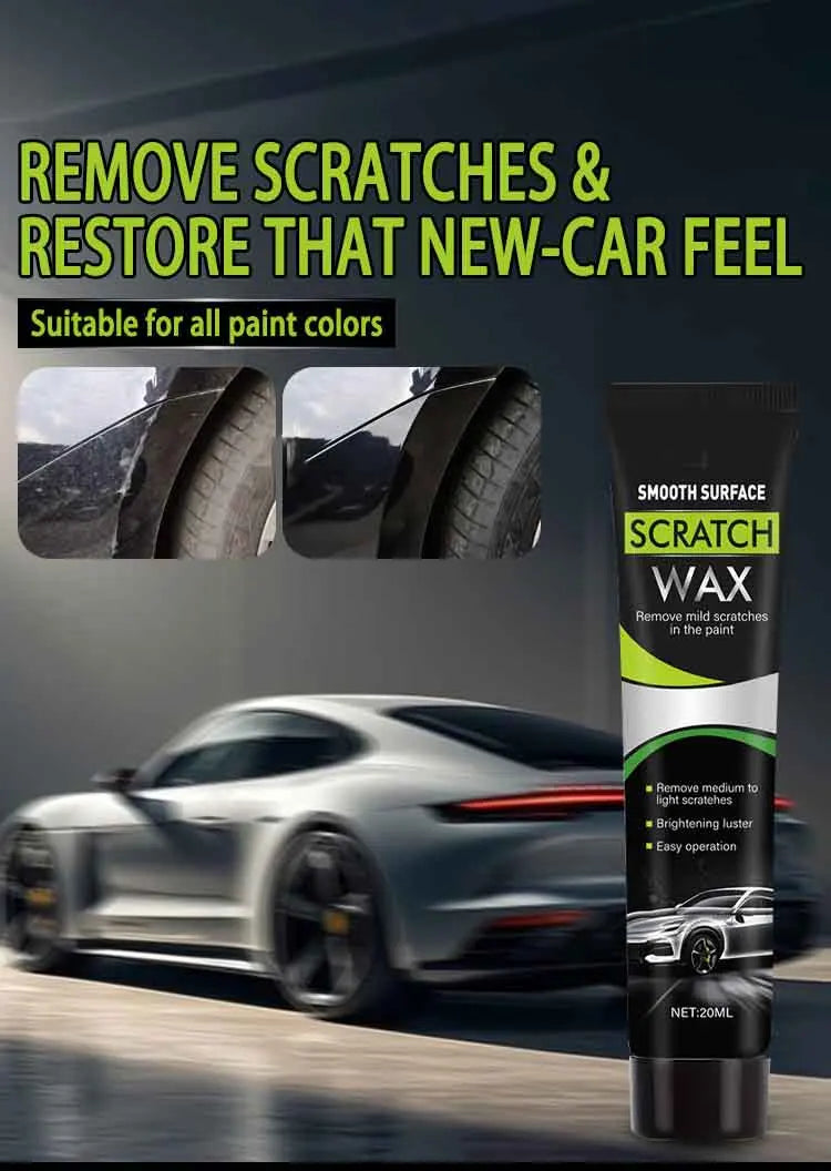 Car Scratch Remover Paste, Universal All-Color