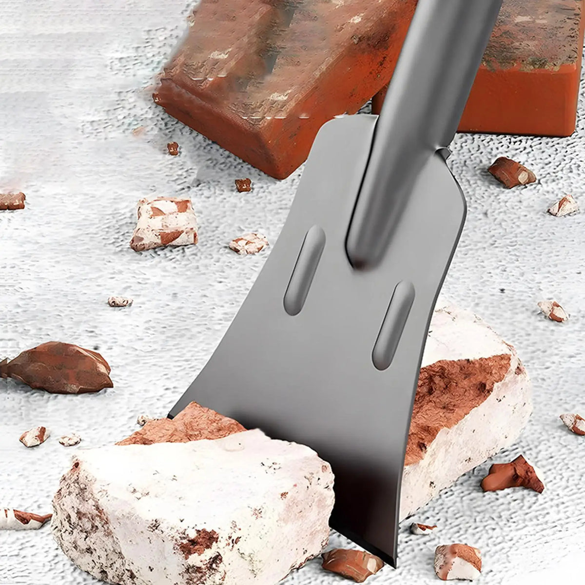 Heavy Duty Snow Shovel for Driveway Scraper Snow Shovel for Car for Outdoor Winter Windshield Garden Truck Cleaning Window Lawn