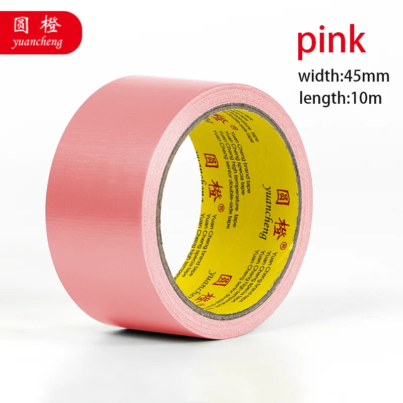 1 Roll Adhesive Fabric Duct Tape Heavy Duty Waterproof Silver Carpet Tape 10 Meter