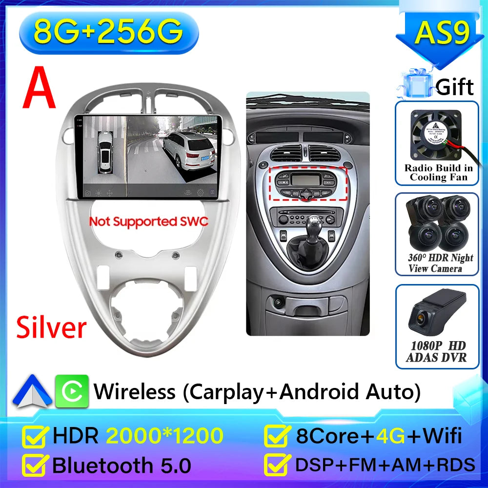 Car Multimedia Player for Citroen Xsara Picasso with CarPlay - image 11