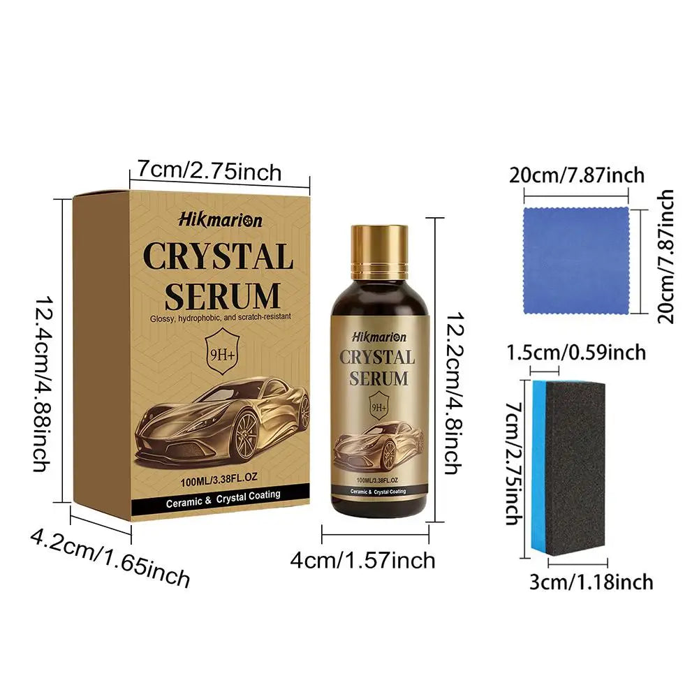 Ceramic Car Coating Kit with Towel and Sponge