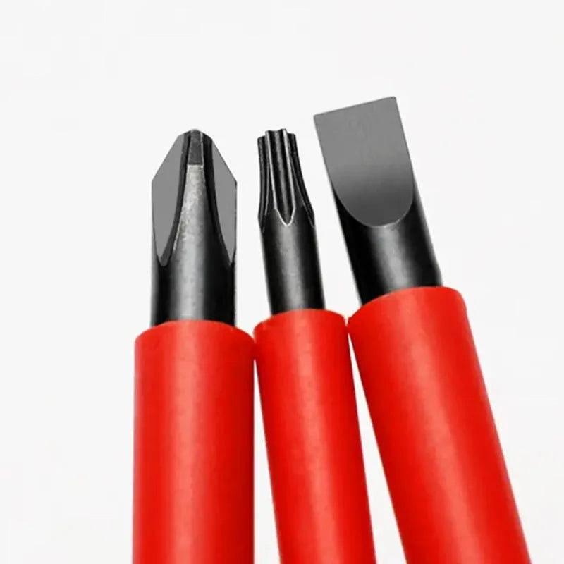 15Pcs 1000V Insulated Screwdriver Set Electrician Kit Magnetic Bits - image 7